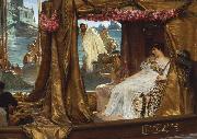 Alma-Tadema, Sir Lawrence The Meeting of Antony and Cleopatra (mk23) USA oil painting artist